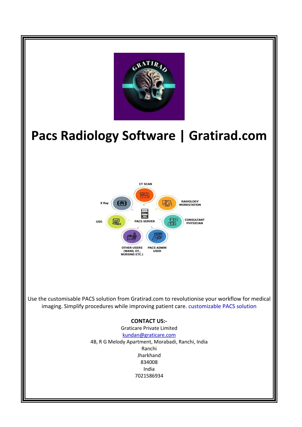 PPT - Customizable Pacs Solution | Gratirad.com PowerPoint Presentation ...