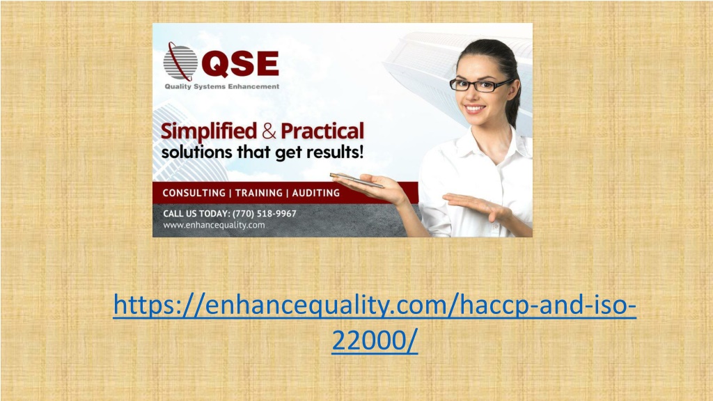 PPT - HACCP Certification PowerPoint Presentation, free download - ID ...