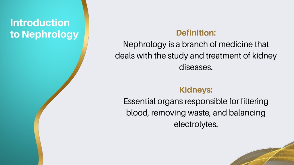 PPT - Introduction to Nephrology: Essential Guide to Kidney Health and ...