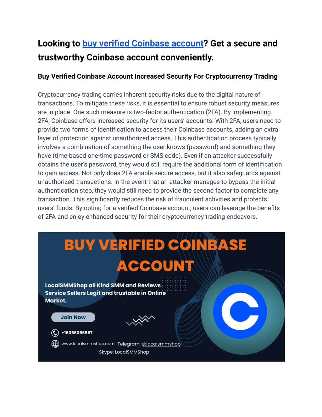 PPT - How To Buy Verified Coinbase Account In 2024 PowerPoint