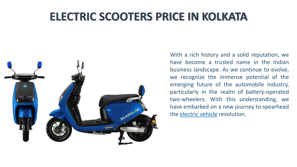 PPT - Best Electric Scooters Price in Kolkata PowerPoint Presentation ...