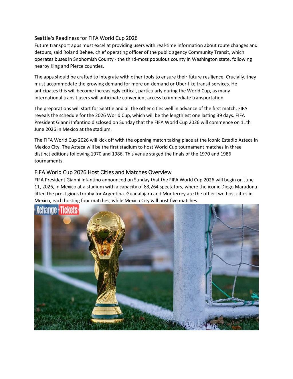 PPT Managing Crowds and Transit Seattle's Strategy for FIFA World Cup