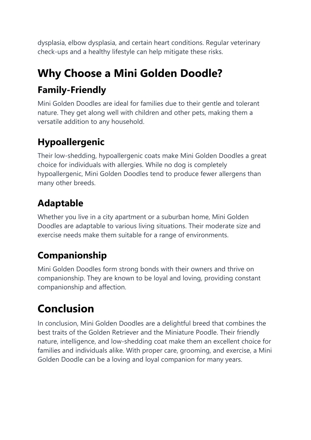 PPT - Mini Golden Doodles PowerPoint Presentation, free download - ID ...