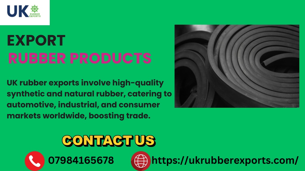 PPT - EXPORT RUBBER PRODUCTS PowerPoint Presentation, free download ...