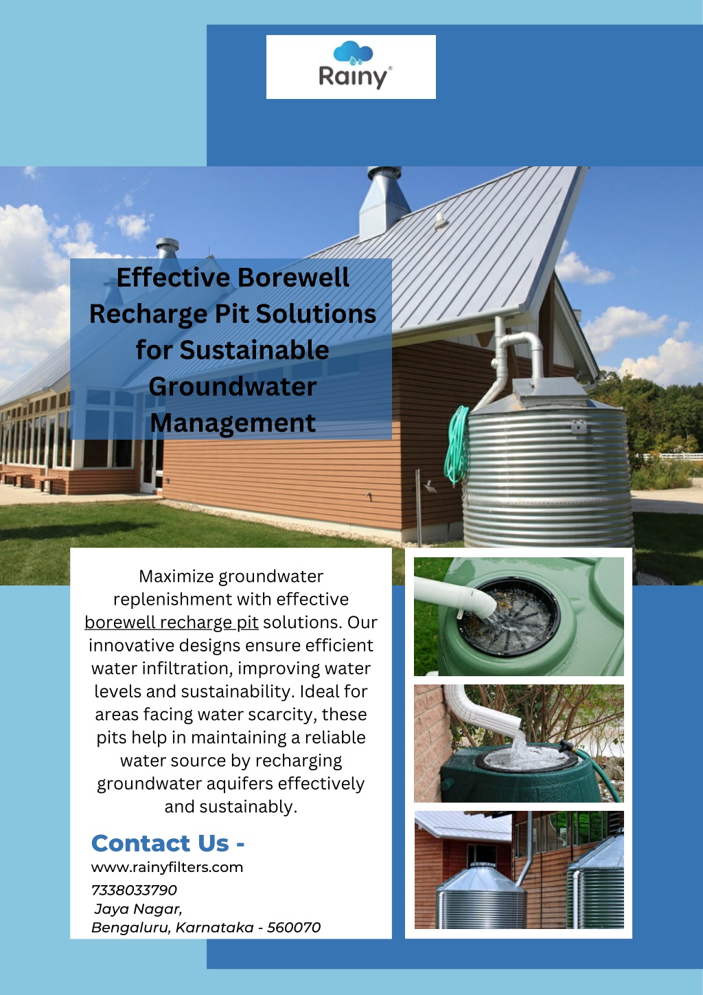 PPT - Innovative Borewell Recharge Pits Enhancing Groundwater Levels ...