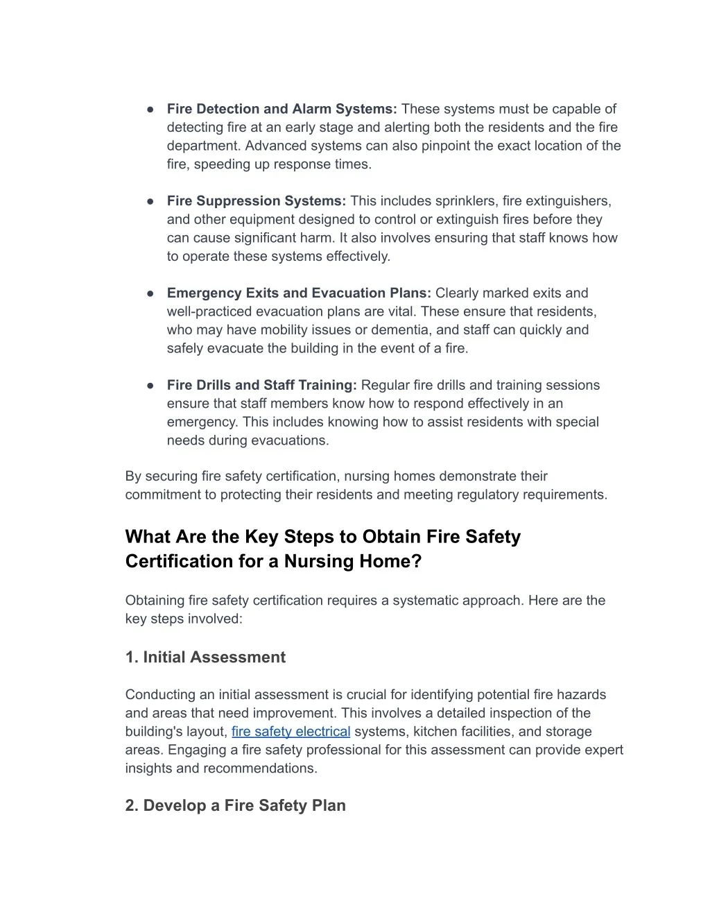 PPT - Why Fire Safety Certification Is Crucial for Nursing Homes ...
