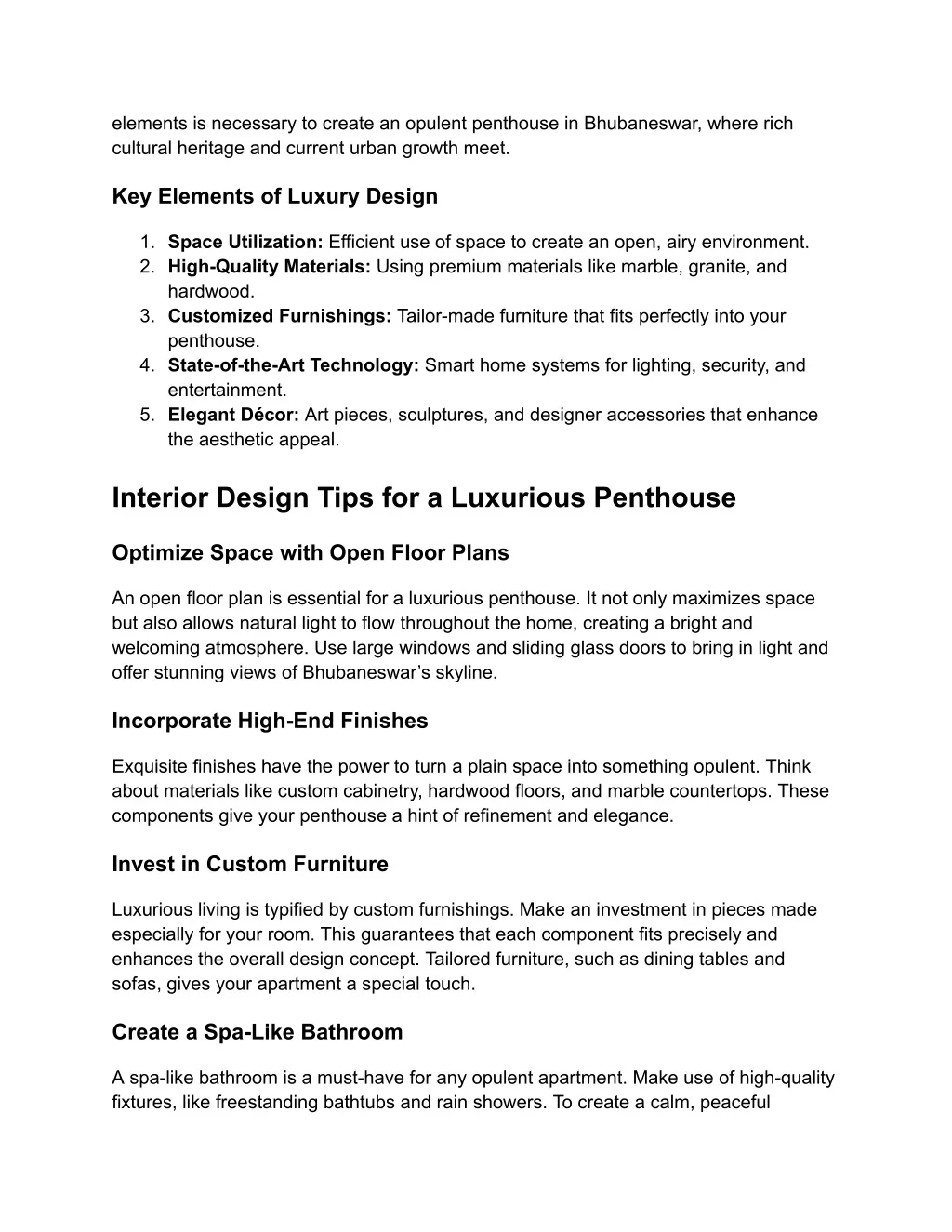Picture of PPT - Elevate Your Living_ Designing a Luxurious Penthouse in ...