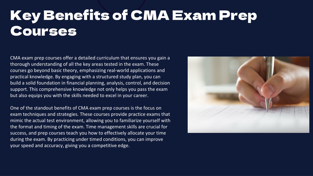 PPT - How Can a CMA Exam Prep Course Boost Your Career PowerPoint ...