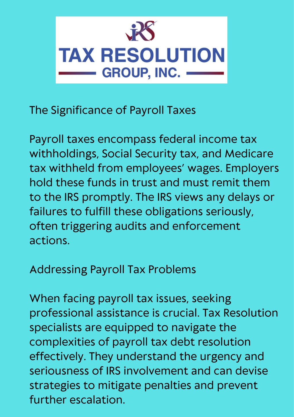 Ppt Mastering Payroll Tax Debt Resolution Expert Tips Powerpoint Presentation Id13408577 8625