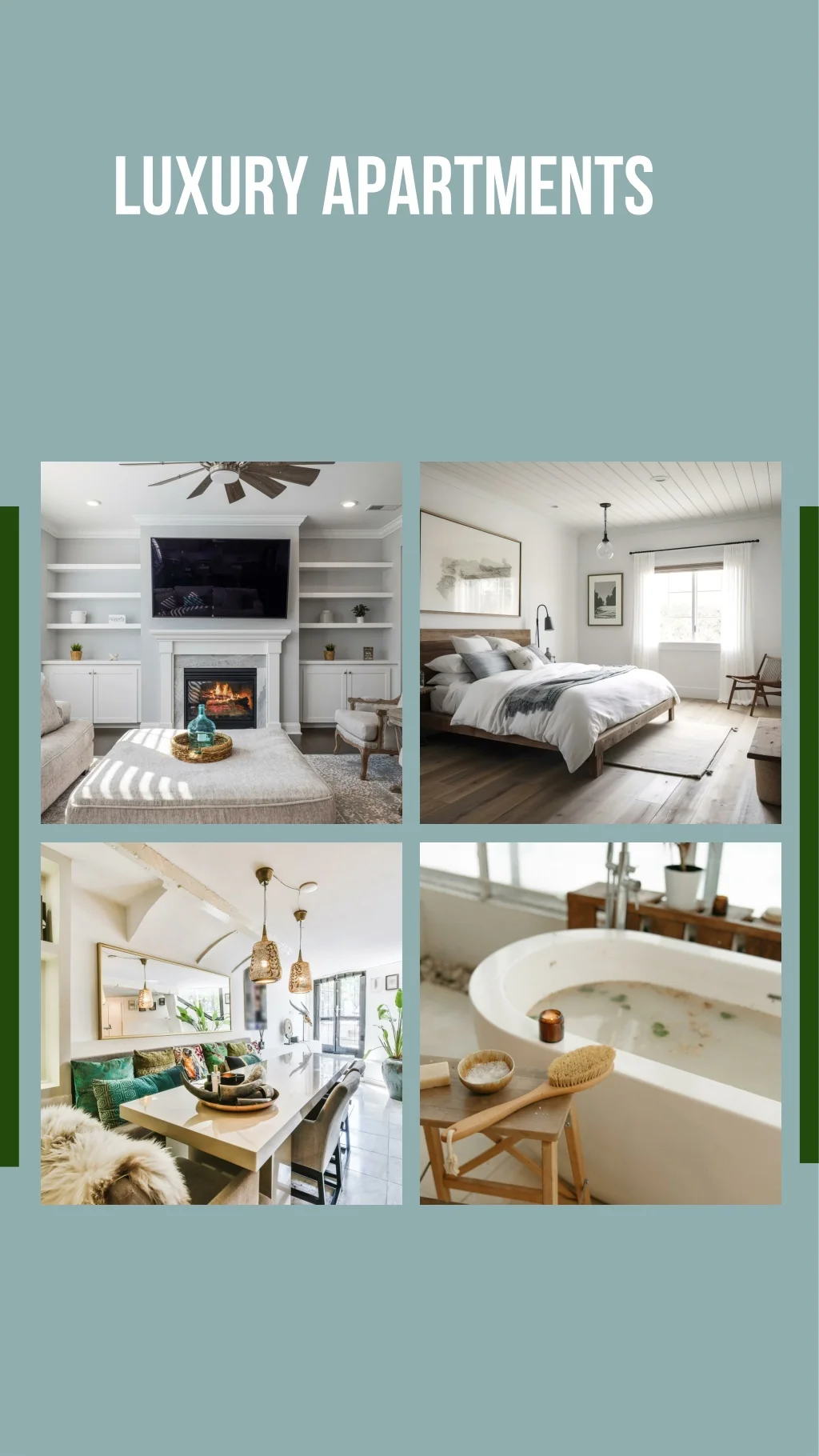 Illustration of Upscale Apartment Electronics Package
