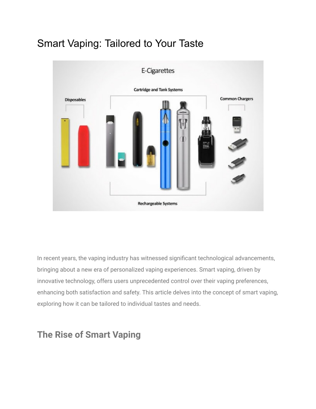 PPT - Smart Vaping_ Tailored to Your Taste PowerPoint Presentation ...