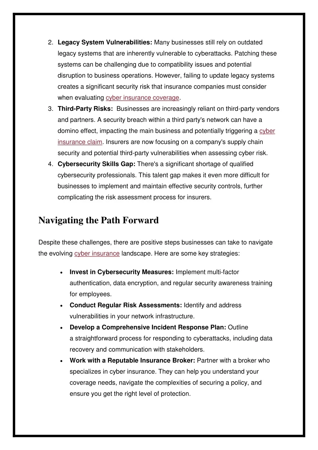 PPT - Adapting to the Evolving Threat Cyber Insurance Trends and ...
