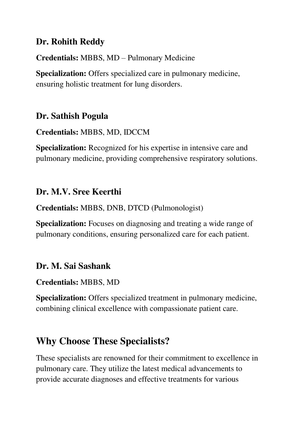 PPT - Leading Lung Specialist Hospitals in Hyderabad | Expert Pulmonary ...