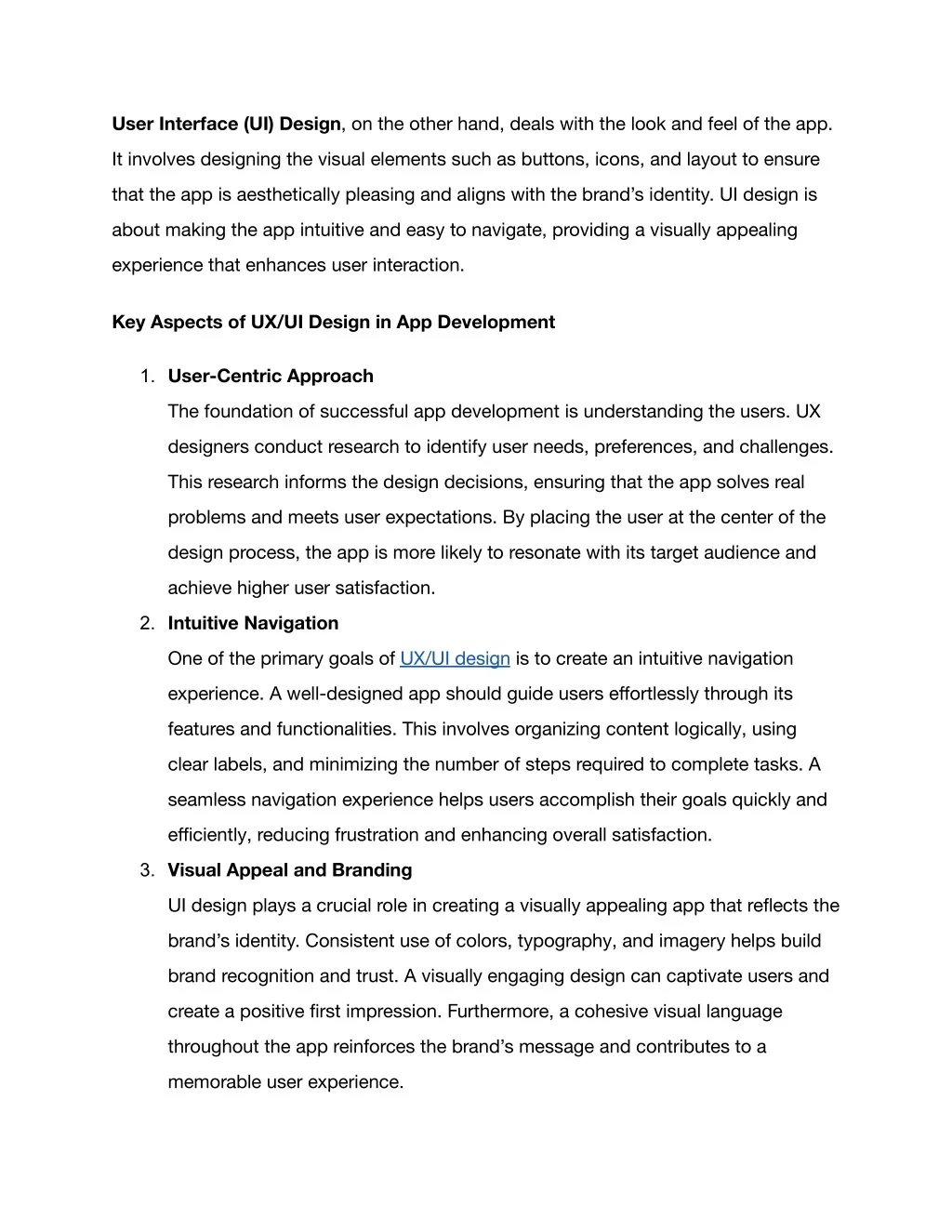 PPT - The Role of UX/UI Design in Successful App Development PowerPoint ...