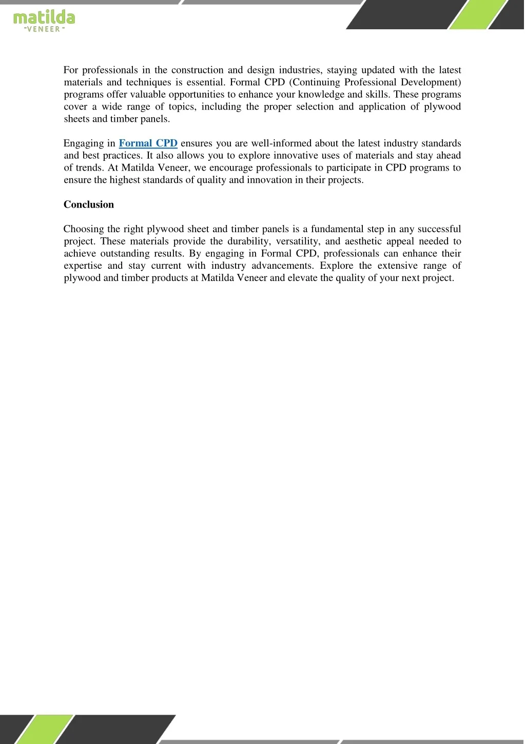 PPT - Choosing the Right Plywood Sheet and Timber Panels for Your ...