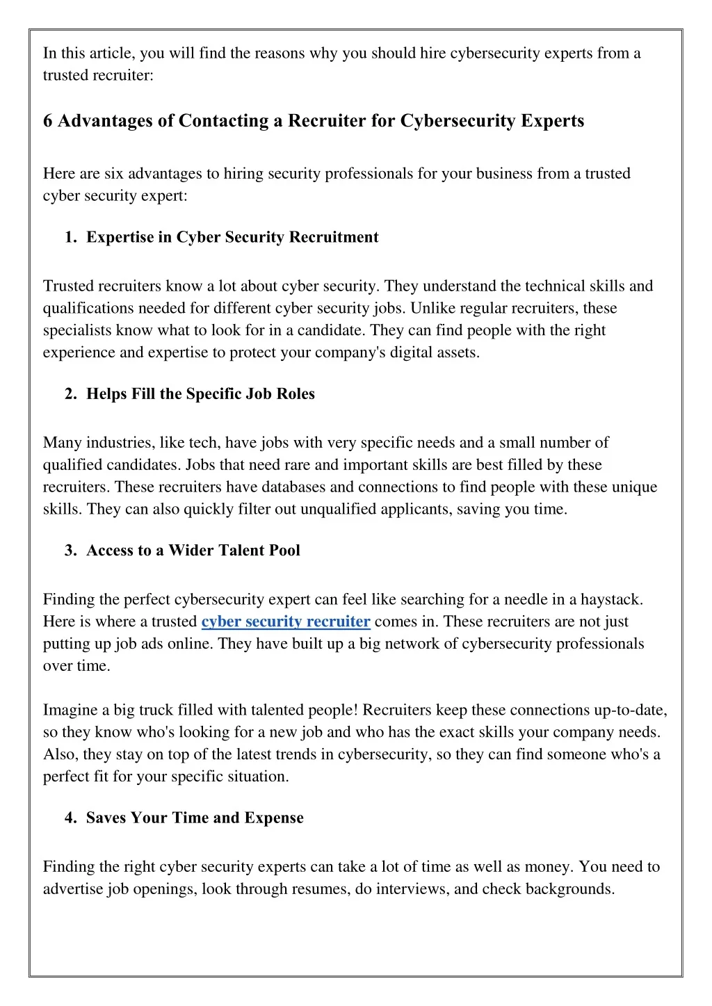 PPT - Why Should You Hire Cyber Security Experts from Trusted Cyber ...