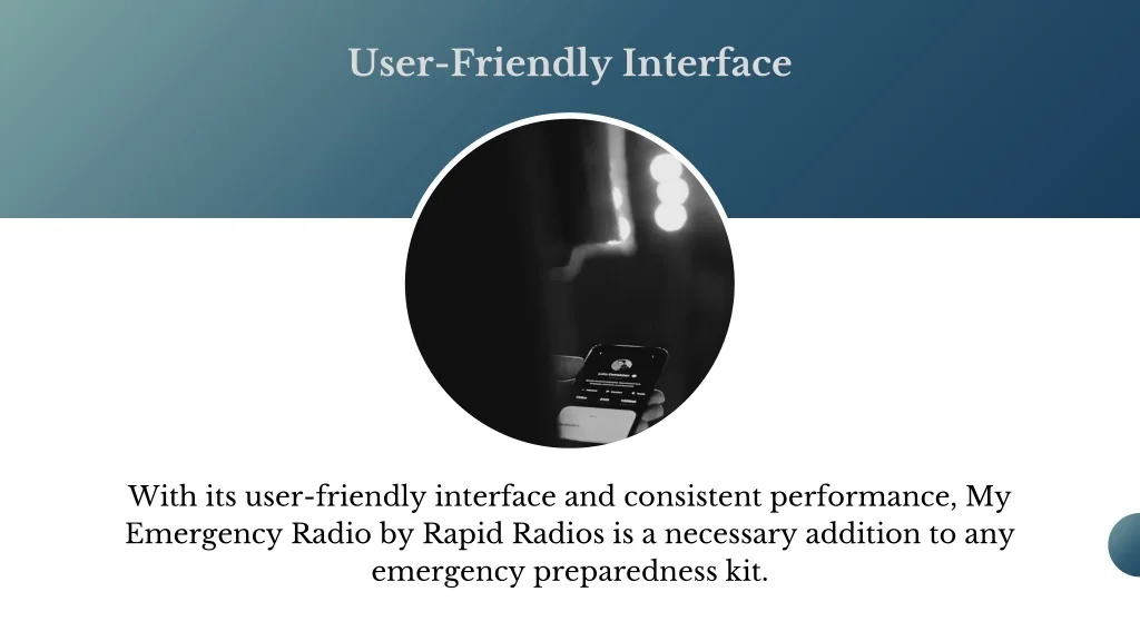 Emergency Response Interface PPT - A Brief Introduction About Emergency Radio PowerPoint ...