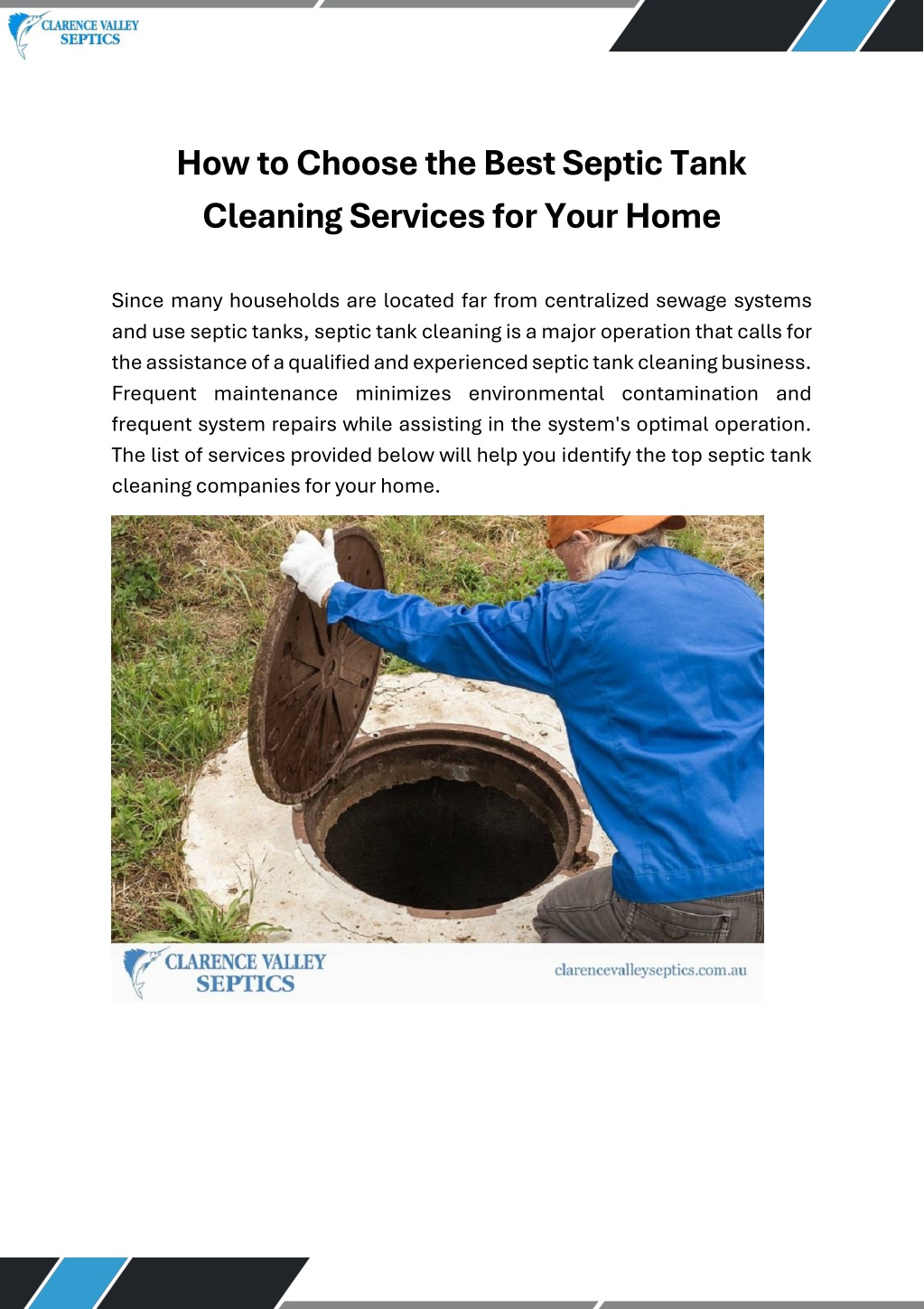 PPT How To Choose The Best Septic Tank Cleaning Services For Your