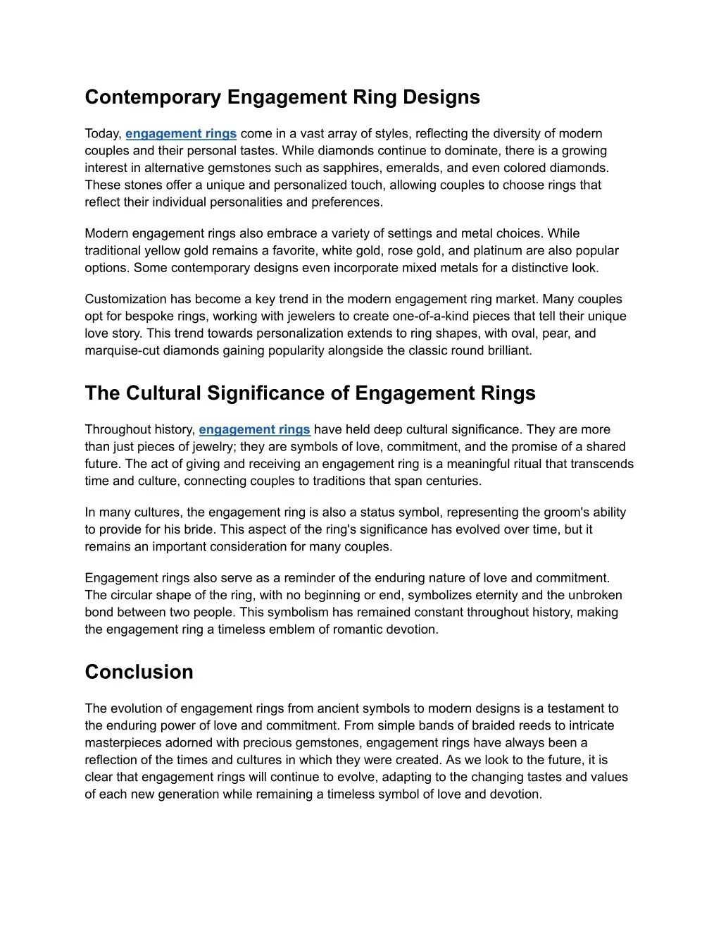 PPT - The Evolution of Engagement Rings: From Ancient Symbols to Modern ...