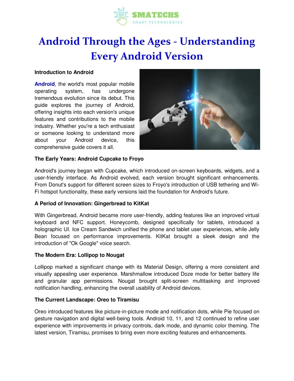 PPT - Android Through the Ages - Understanding Every Android Version ...