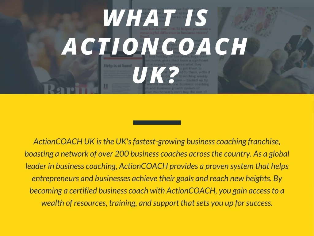 PPT - ActionCOACH UK Fast-Track to Certified Business Coach PowerPoint ...