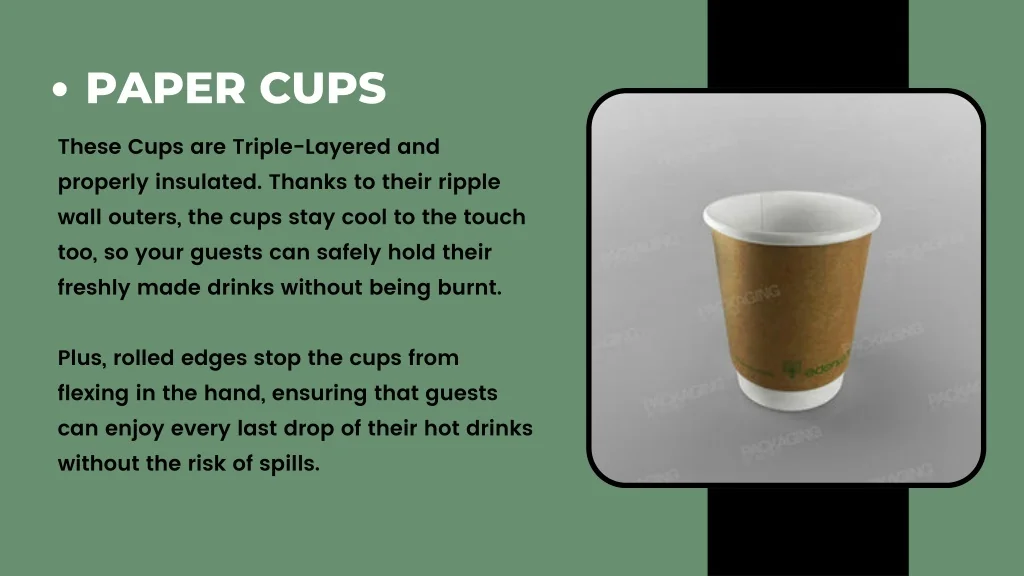 PPT - Premium Disposable Cups and Accessories From Packaging By Polymer ...