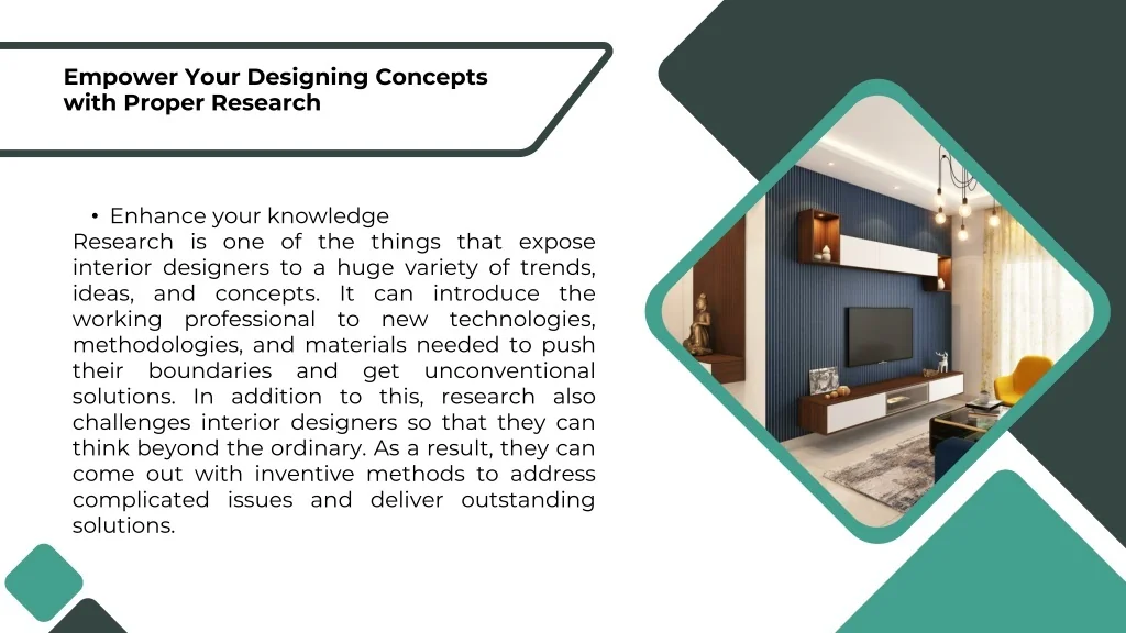 PPT - What is the Importance of Research in Interior Designing ...