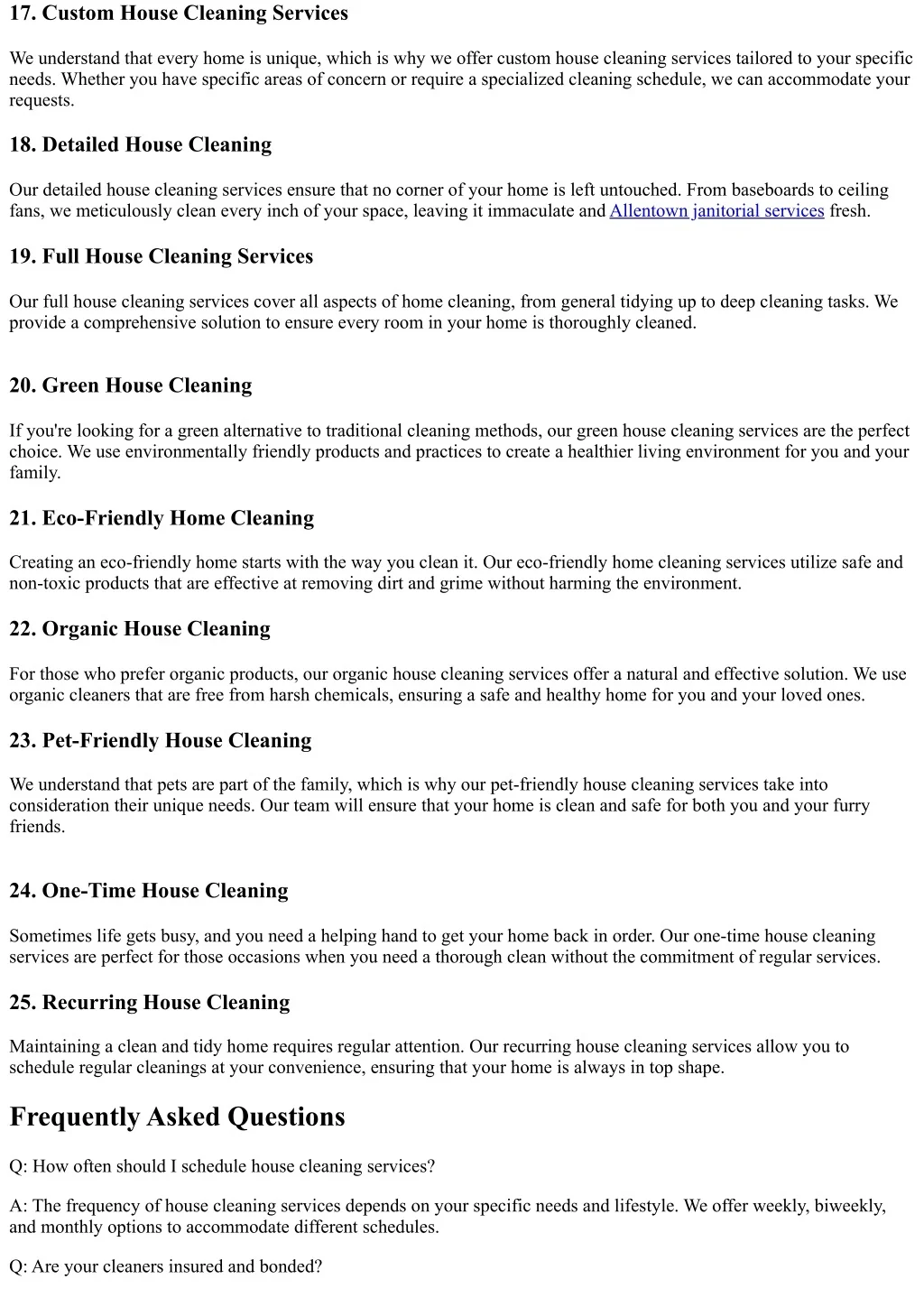 PPT - Your Local House Cleaning Services: We Know What Your Home Needs ...