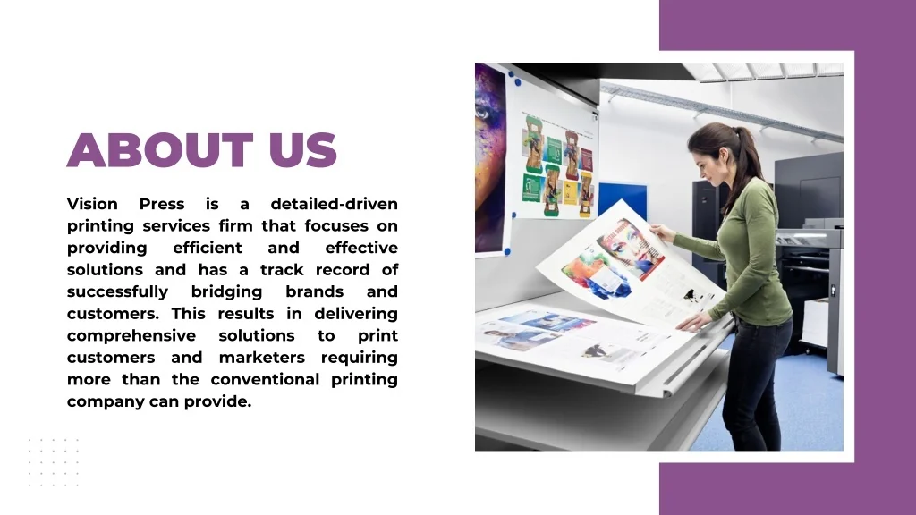PPT - Best Designing & Printing Services Los Angeles | Vision Press ...