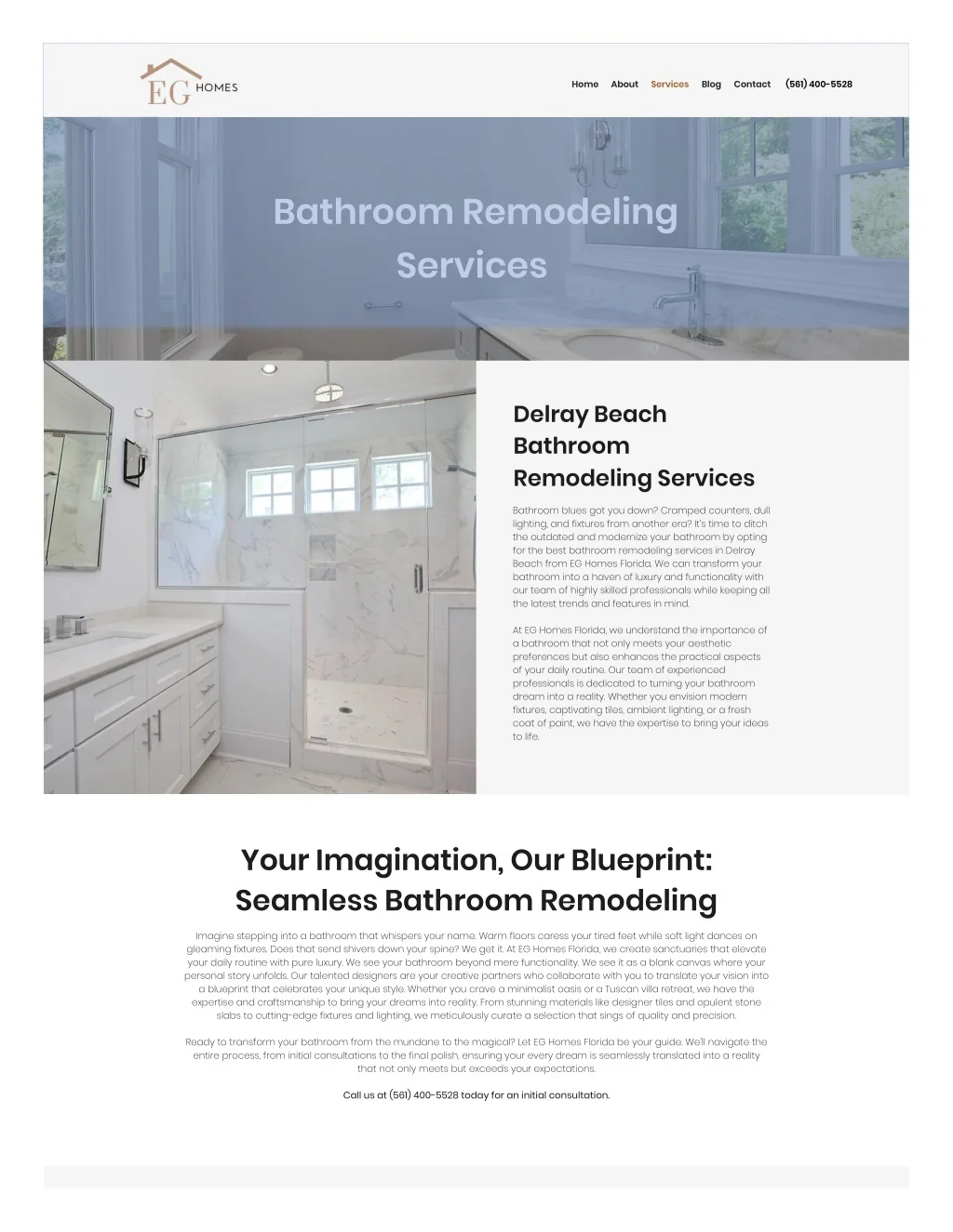 PPT - Bathroom Remodeling Service Delray Beach | EG Homes PowerPoint ...