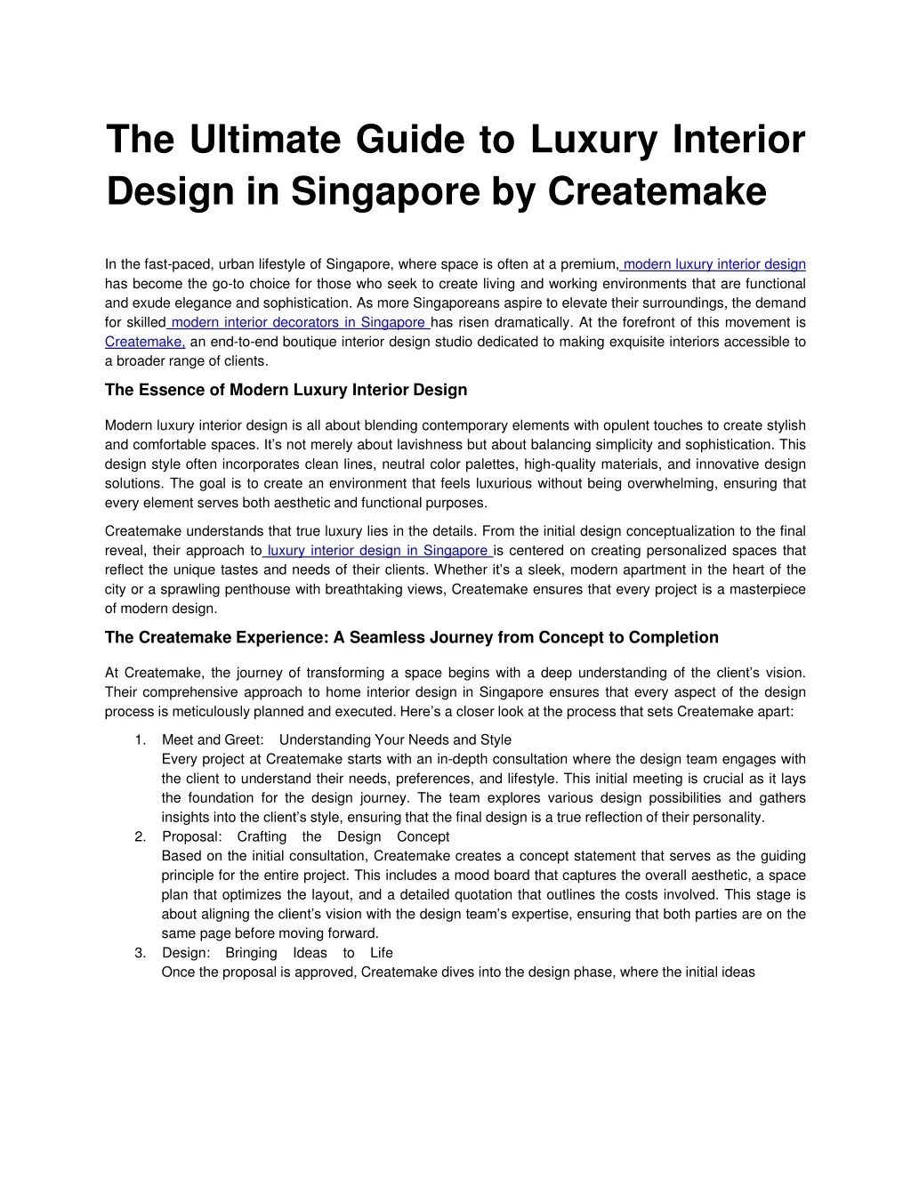 PPT - The Ultimate Guide to Luxury Interior Design in Singapore by ...