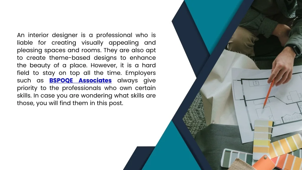 PPT - What are the Essential Skills to Become an Interior Designer in ...