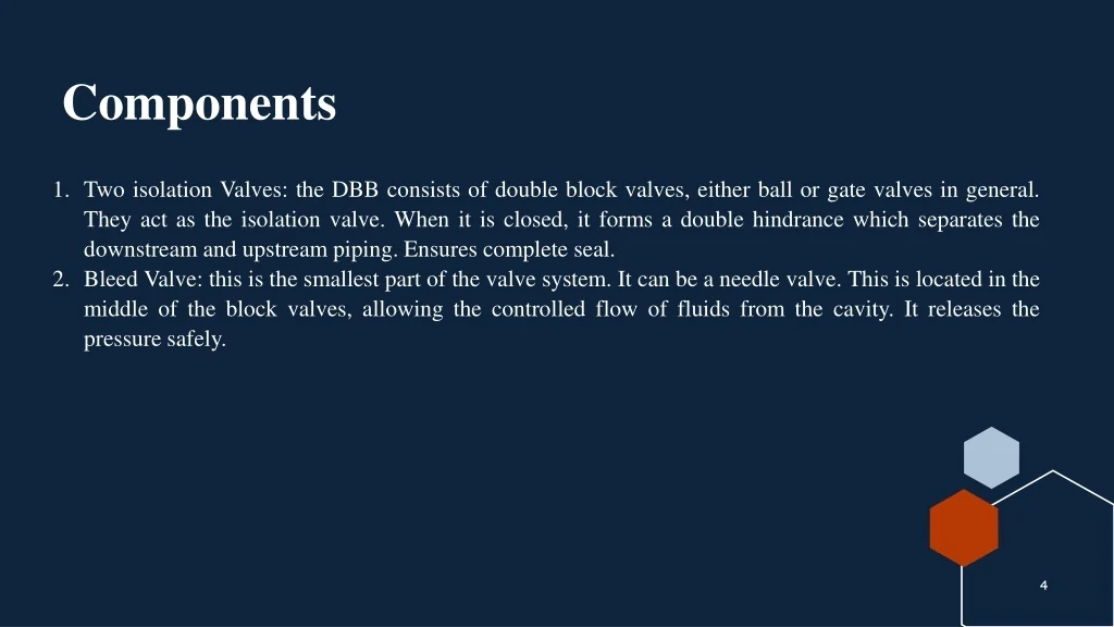Dbb Component PPT - Double Block and Bleed Ball Valve Supplier in Europe PowerPoint ...