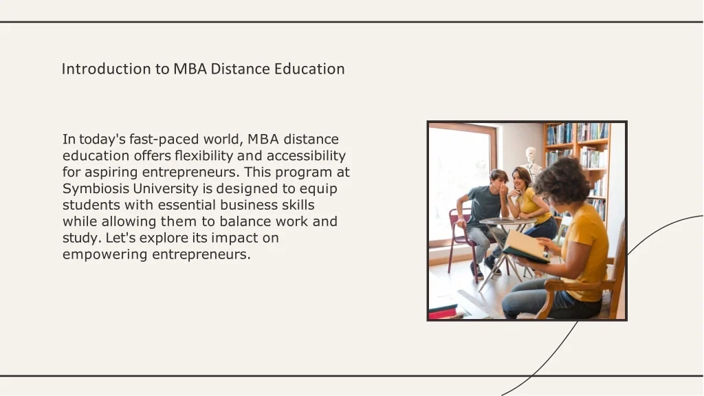 PPT - Empowering Entrepreneurs The Impact of MBA Distance Education at ...
