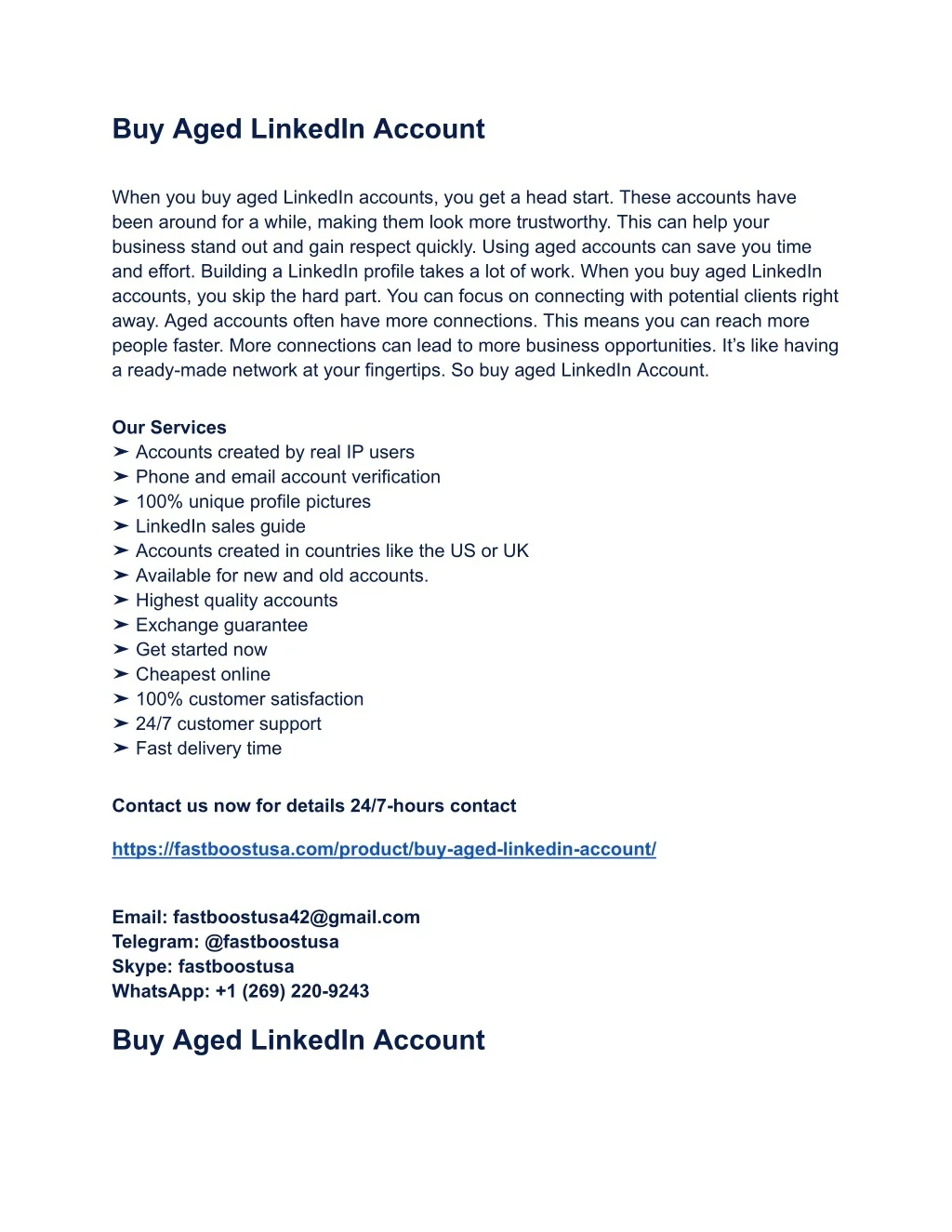 PPT - The Best 7 Place To Buy Aged LinkedIn Account 2024 PowerPoint ...
