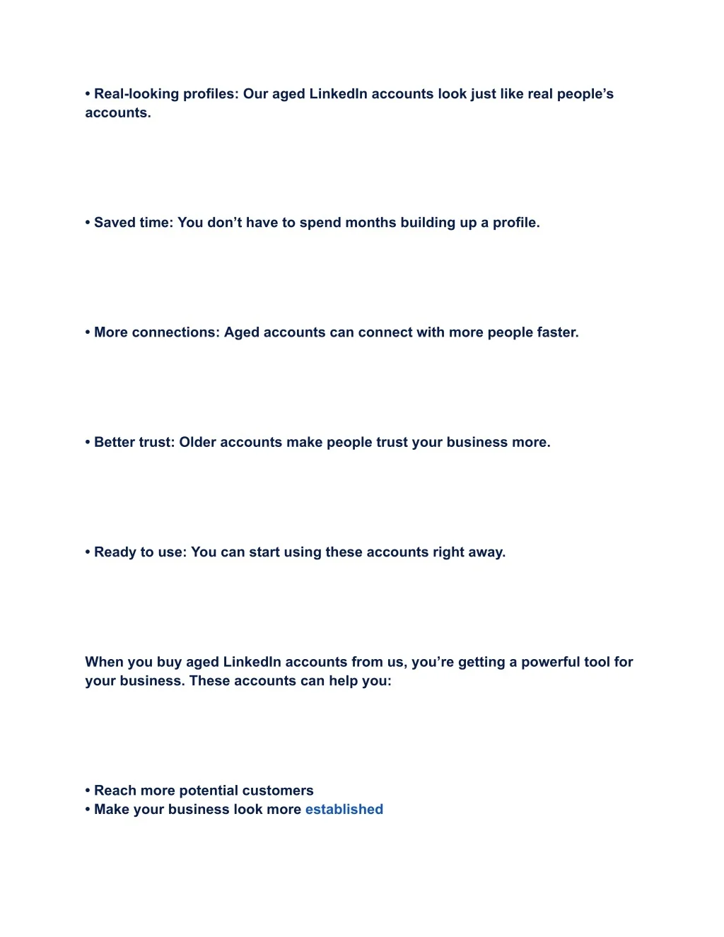 PPT - The Best 7 Place To Buy Aged LinkedIn Account 2024 PowerPoint ...