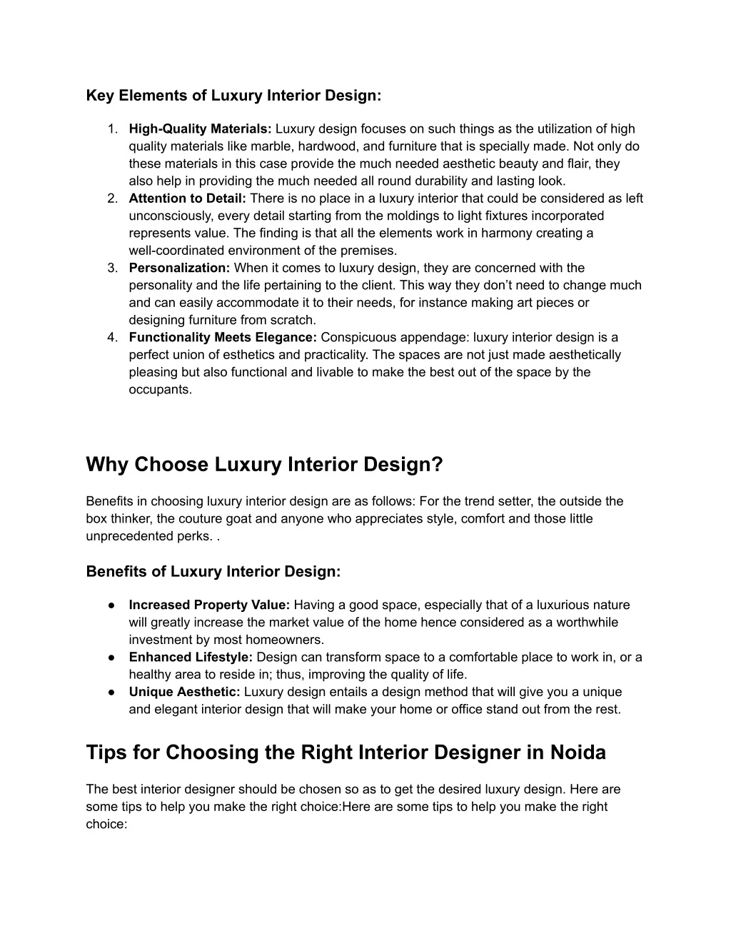 PPT - Luxury Interior Design_ Tips for Choosing the Right Interior ...