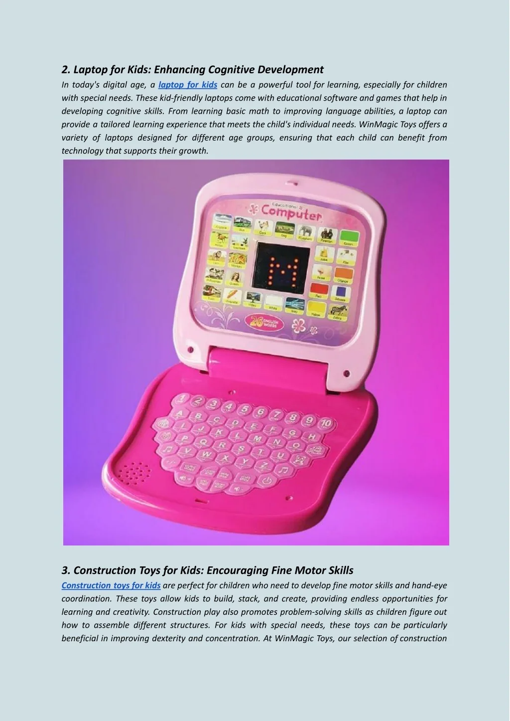 PPT - Best Toys for Kids with Special Needs PowerPoint Presentation ...