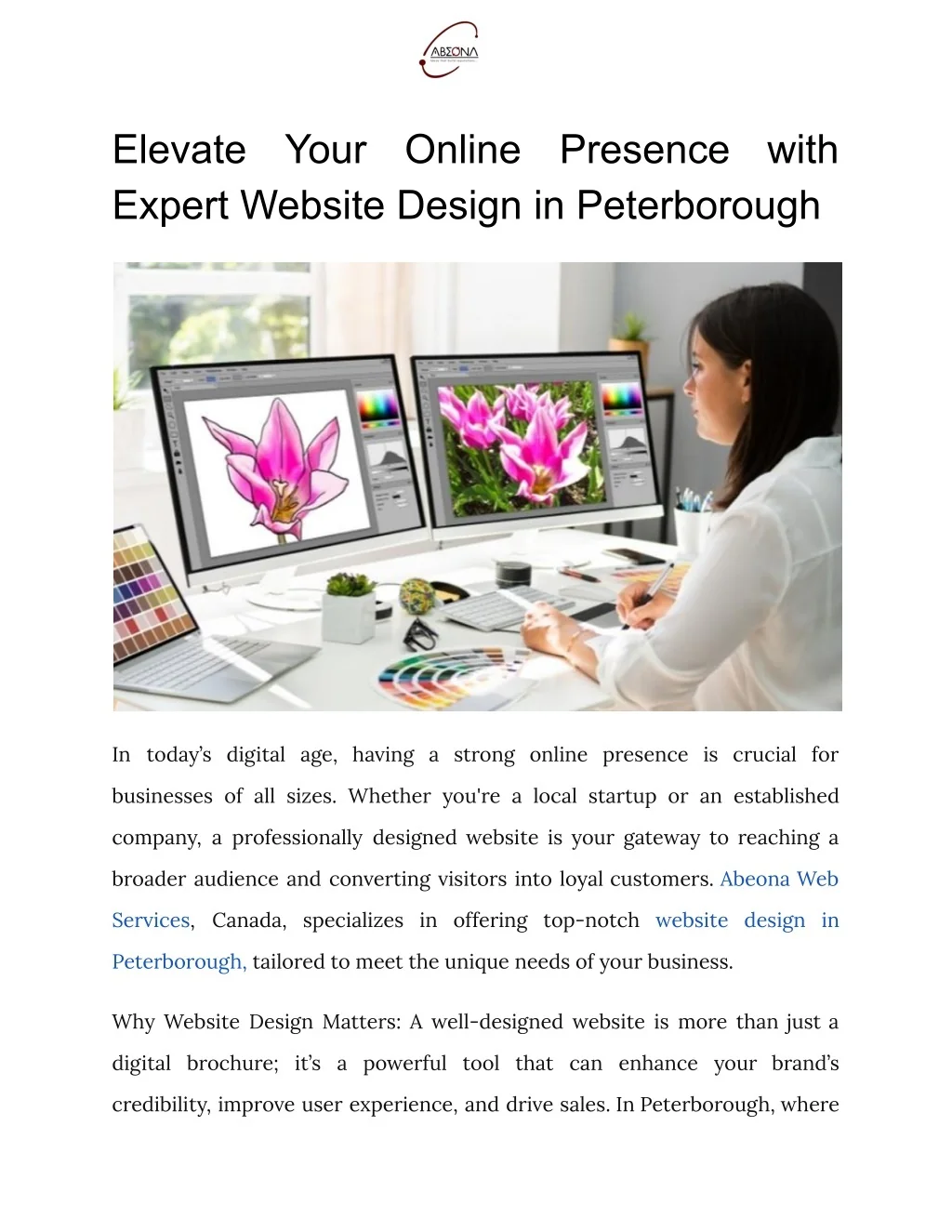 PPT - Elevate Your Online Presence with Expert Website Design in ...