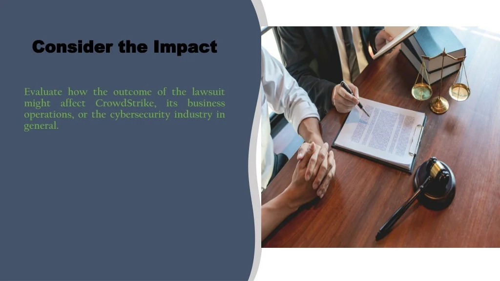 PPT - Navigating CrowdStrike Lawsuits Key Factors for Choosing the ...