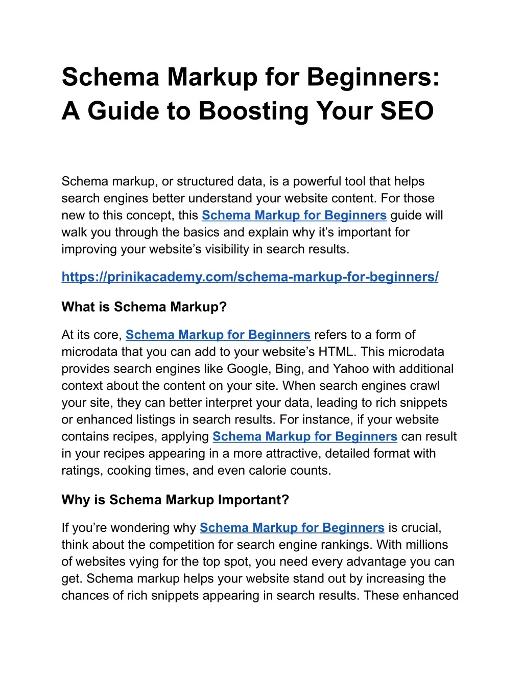 PPT - Schema Markup for Beginners: A Simple Guide to Boosting Your SEO ...