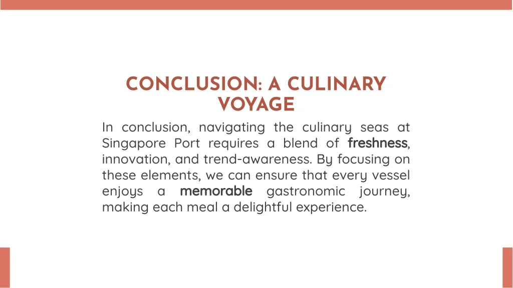 PPT - Food Provision For Vessels in Singapore Port PowerPoint ...