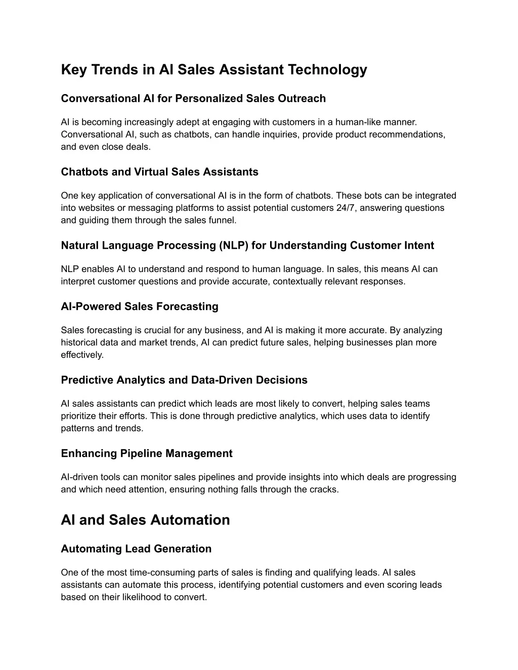 PPT - The Future of Sales_ Trends in AI Sales Assistant Technology ...