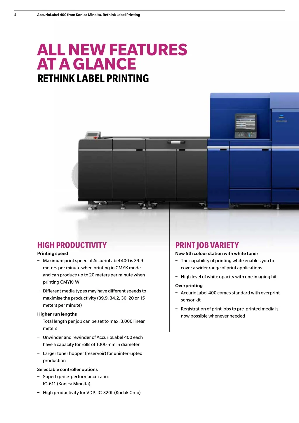 PPT Industrial Printer in Dubai, UAE Konica Minolta Printers