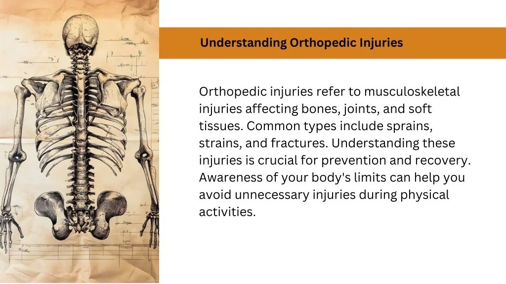 PPT - The Importance of Orthopedic Health: Tips for Preventing Injuries ...