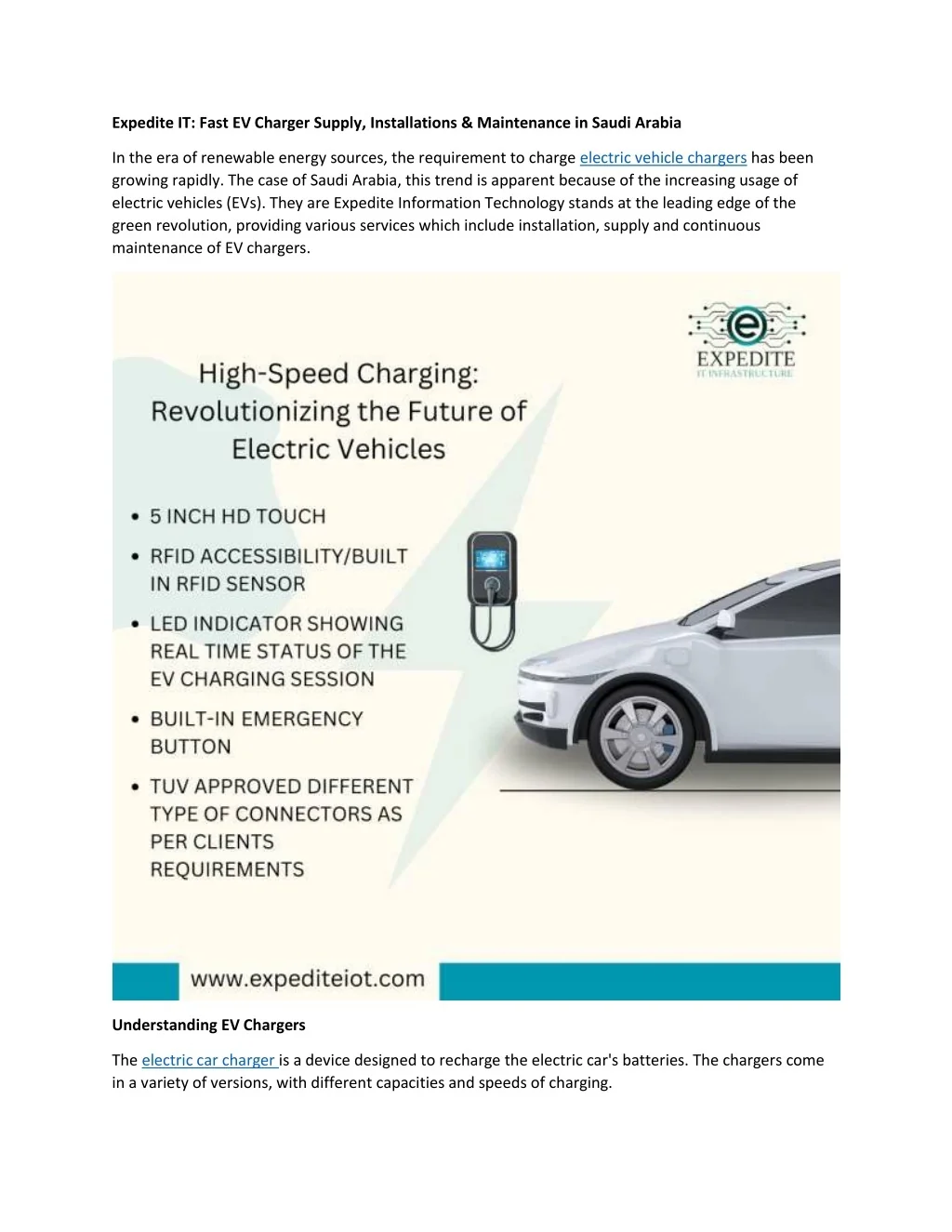 PPT - Fast EV Charger Supply in Saudi Arabia PowerPoint Presentation ...