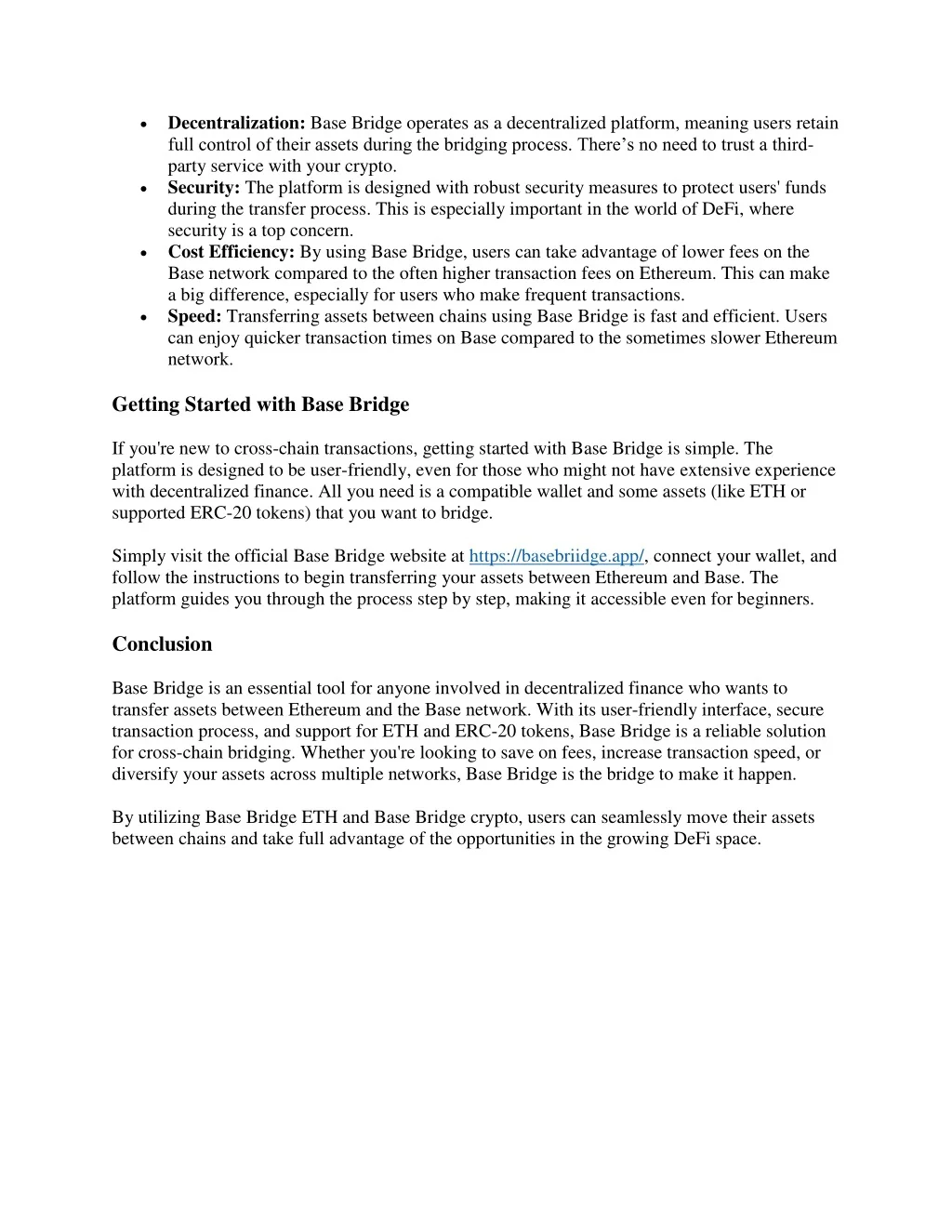 PPT - How Base Bridge Simplifies Cross-Chain Transactions PowerPoint ...