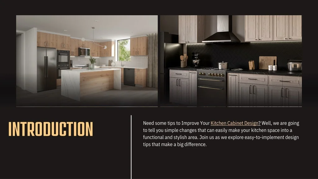 PPT - 5 Tips to Improve Your Kitchen Cabinet Design PowerPoint ...