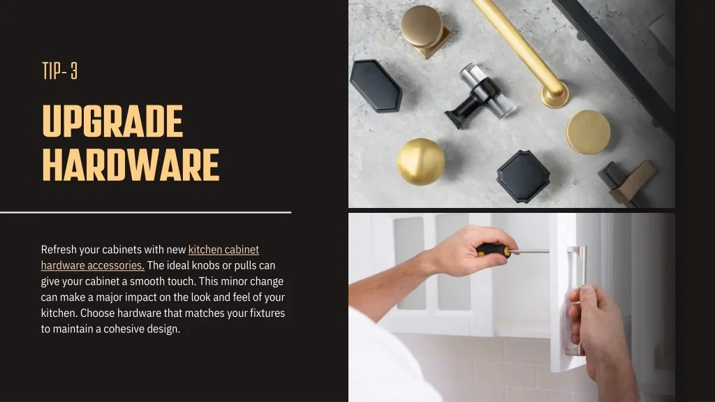 PPT - 5 Tips to Improve Your Kitchen Cabinet Design PowerPoint ...