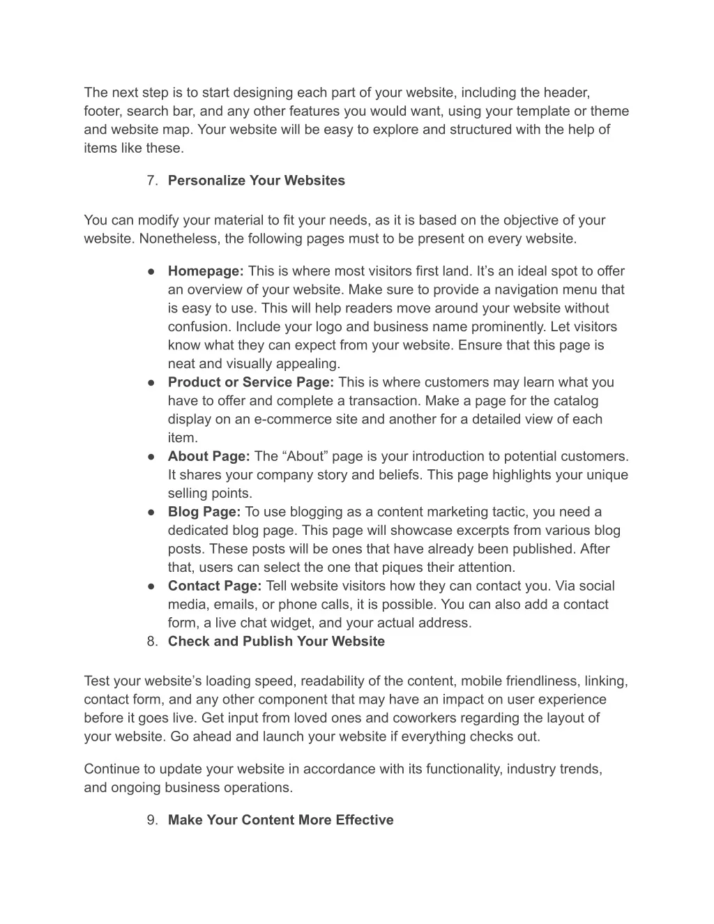 PPT - How to Design a Website in 10 Simple Steps (Cost & Time ...